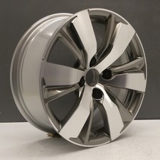 PEUGEOT 2008 DIAMOND CUT GREY 16" ALLOY WHEEL RIM 6.5J OEM 9813557977 GENUINE X1