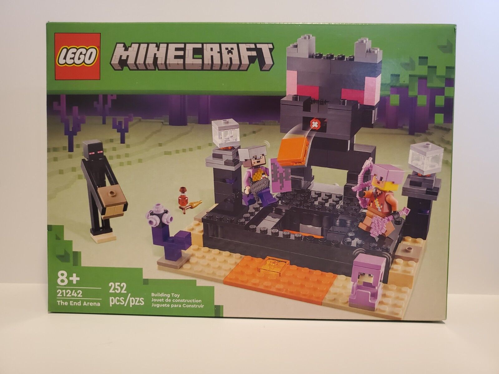 LEGO® Minecraft® The End Arena 252 Piece Building Kit (21242)