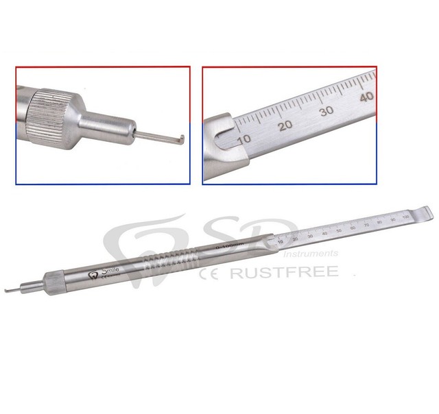 Orthopedic Depth Gauge Instruments For Fracture Management Surgery 0