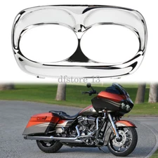 Front Headlight Bezel Scowl Outer Fairing Cover For Harley Road Glide 1998-2013