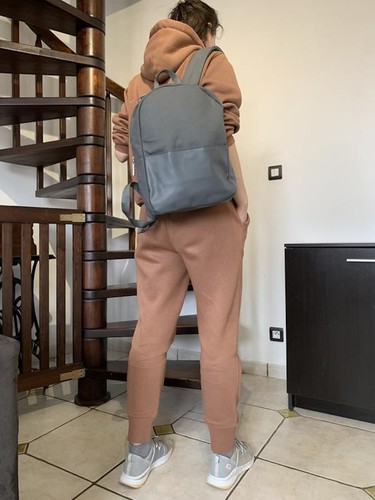 CALVIN KLEIN ETERNITY Grey Backpack / Rucksack / Gym Bag / College. New in Pack - Picture 2 of 7