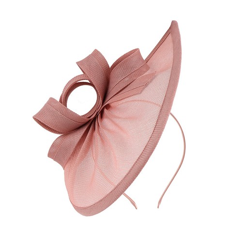 Womens Headband Linen Hat Fascinator Weddings Ladies Cocktail Tea Party Elegant - Picture 14 of 39