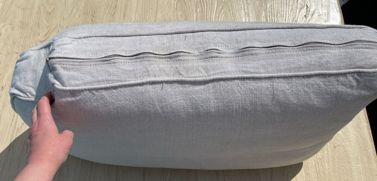 RH BACK Restoration Hardware Replacement Cushion Cover Belgian