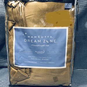 New Wamsutta Dream Zone Queen CAMEL Micro Cotton Sheet ...
