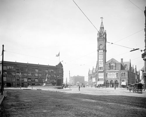 Park Square, Boston About 1900 Photo - Picture 1 of 1
