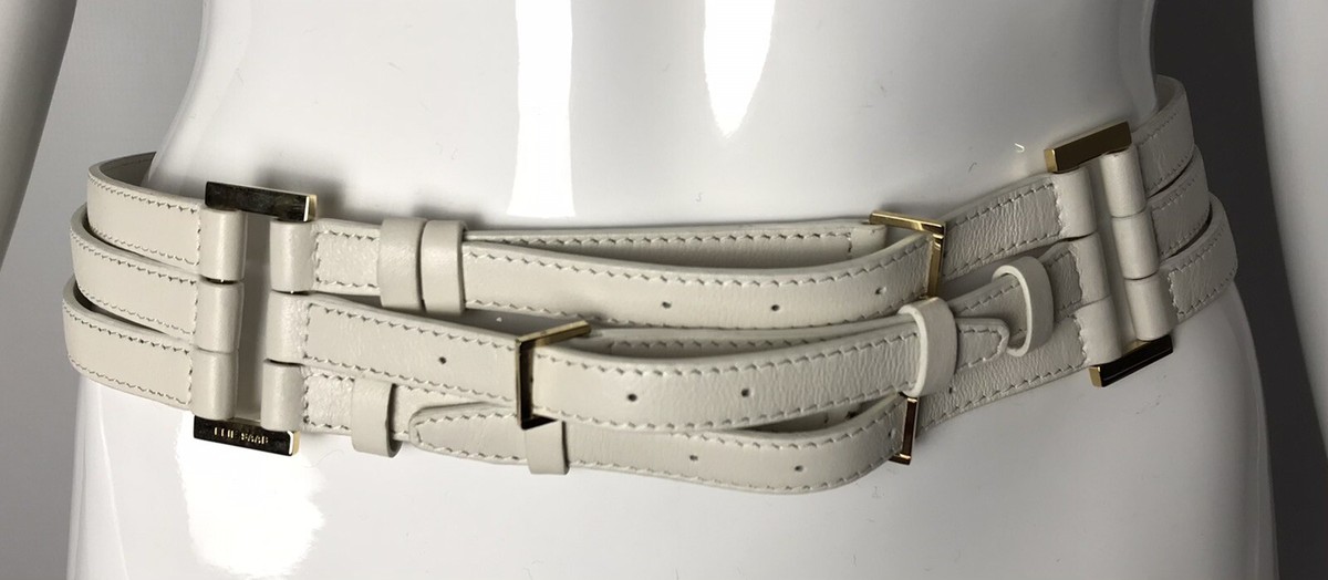Elie Saab Leather Belt