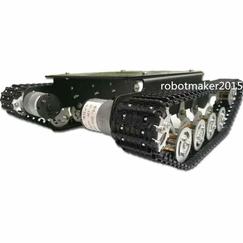 Metal Independent Suspension Tracked Robot Tank Chassis For Arduino Education - Image 4 of 4