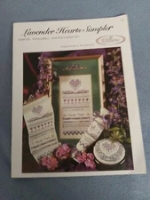Lavender Hearts | Victoria Sampler |Cross Stitch Chart ONLY