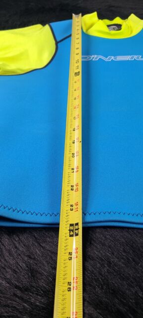 vintage oneill wetsuit 80s 90s 1.5 MM Top Suite UNISEX SEE Measurements FV10533