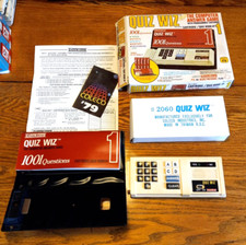 1978 Coleco Quiz Wiz 1001 Questions Computer with Cartridge 1 - It works 