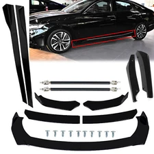 Front Bumper Lip Spoiler Splitter Side Skirt Rear For Honda Accord 2018-2021