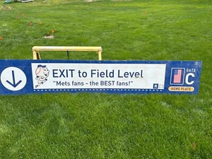 METS SHEA STADIUM SIGN