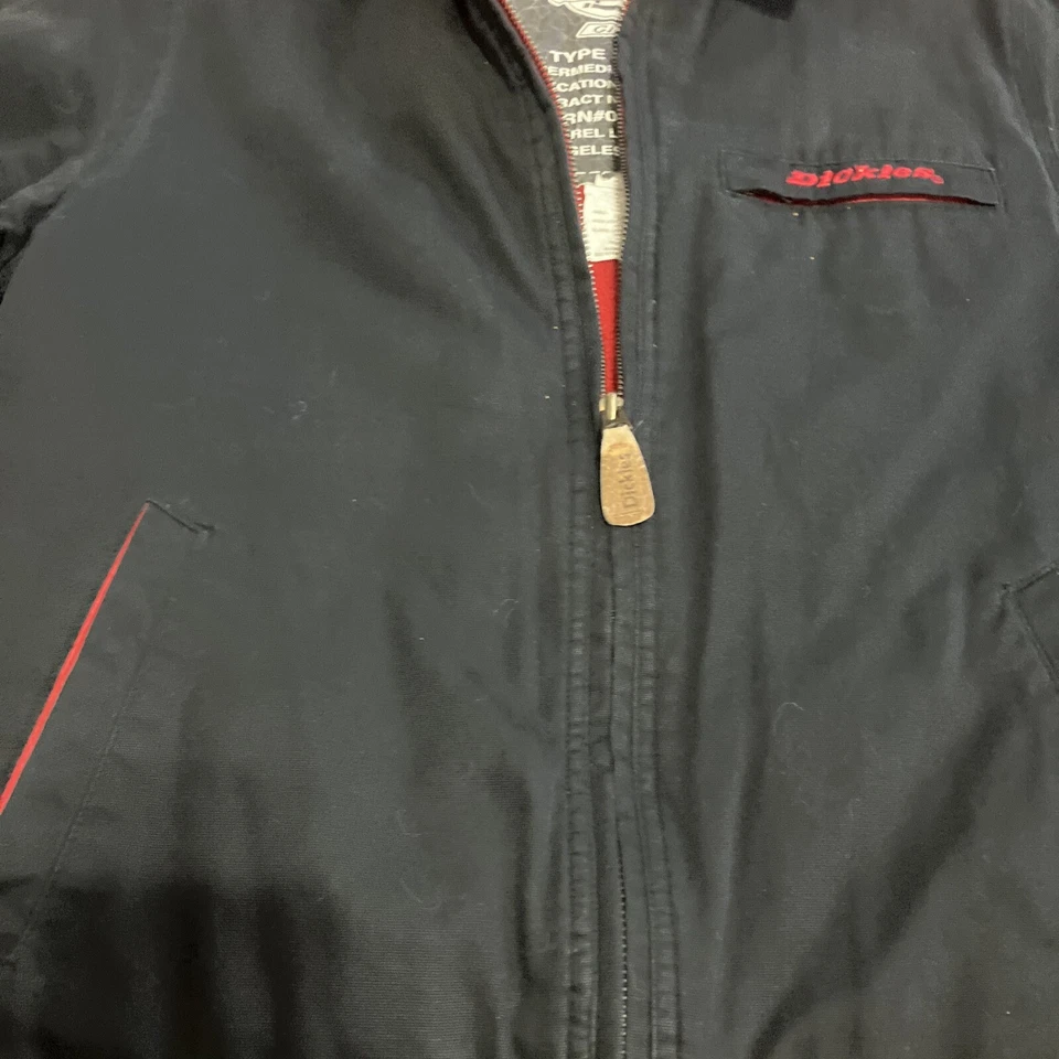 Chaqueta forrada vintage Dickies Workwear para mujer calce medio recortado  Foto 4 de 4