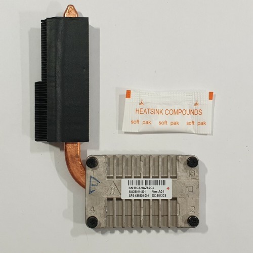 HP EliteBook 2570p Kühler Lüfter Wärmeleitpaste Heatsink Kühlkörper 685508-001