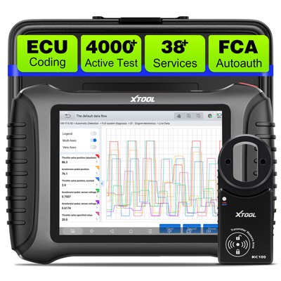 2025 XTOOL X100 PAD3 V2.0 Car Bidirectional Diagnostic Scanner IMMO Programming