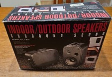 JASCO 3 WAY SPREAKER SYSTEM INDOOR / OUTDOOR 40 WATT Surround Sound