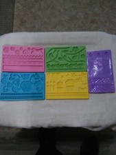 WILTON SILICONE MOLDS LOT OF 5