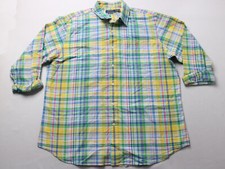 Polo Ralph Lauren Men's Classic Fit Paid Oxford Long Sleeve Shirt CD4 Multi XL