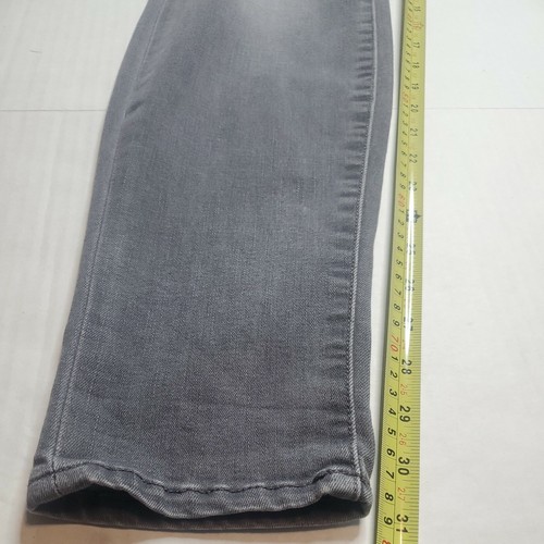 Rock and Republic womens stretch jeans Distressed Gray Sz 16 34x31 - Picture 7 of 12
