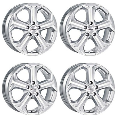 4 Autec Xenos 7.0x17 5x112 SIL Wheels for BMW iX2 X1 2 Series 1 Series X2 iX1