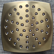 Moen S6365EPBG Voss Single Function Showerhead in Brushed Gold  NEW UNBOXED