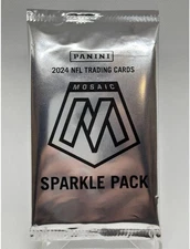 2024 Panini Mosaic Football Sparkle Pack Daniels, Nix, Williams, Maye, Penix