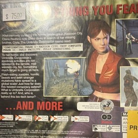 Capcom Resident Evil Code: Veronica Sega Dreamcast 2000 M Rated NTSC-U/C 2 Discs