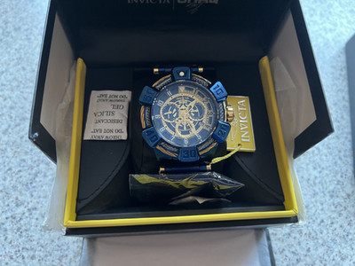 Invicta Shaq Bolt   Neu & ungetragen   Ronda Swiss   XXL Statement Watch