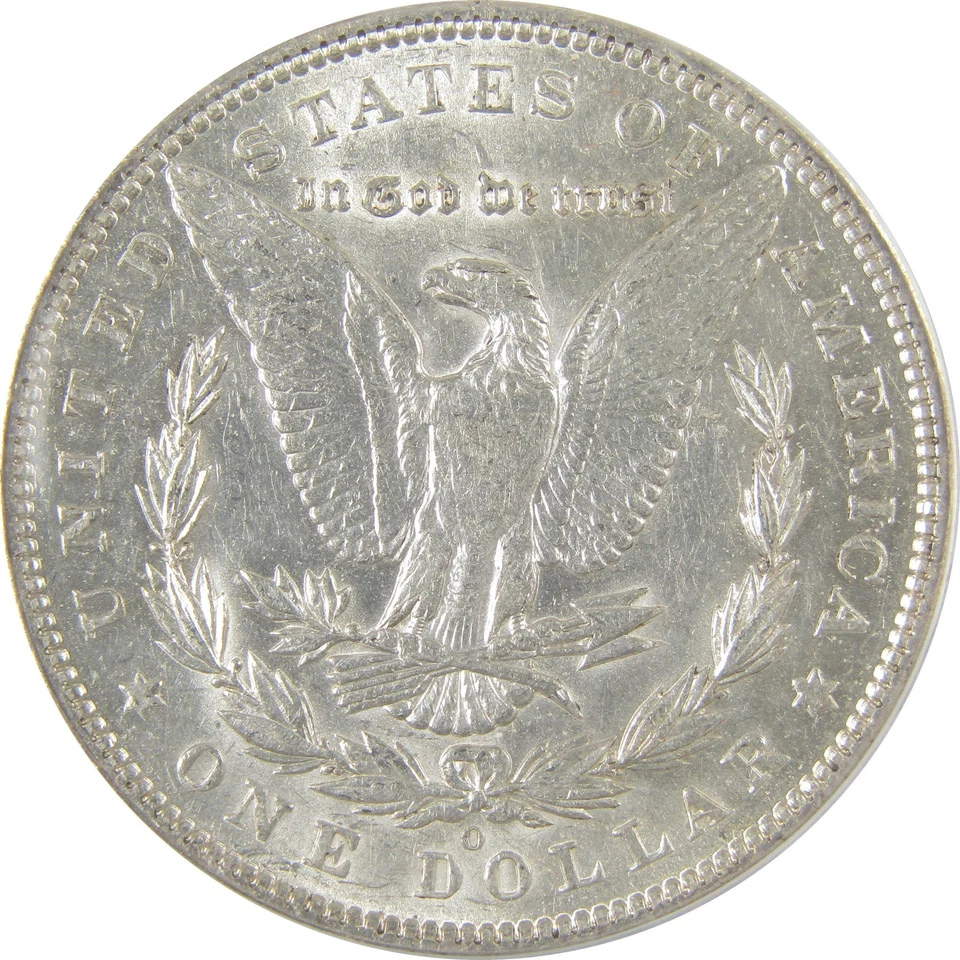1894 O Morgan Dollar AU 53 ANACS Silver $1 Coin SKU:I19297 - Image 4 of 4