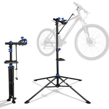 Fahrradmontagest&auml;nder Reparaturst&auml;nder klappbar h&ouml;henverstellbar Schwarz