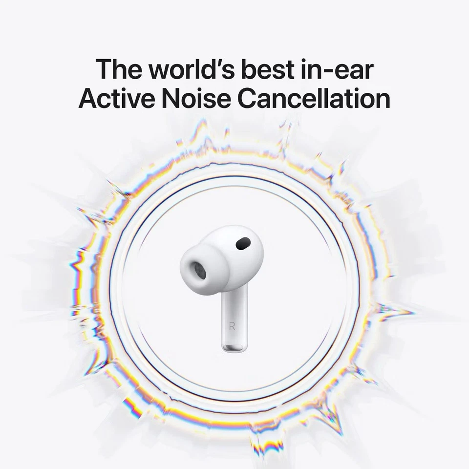 Apple New AirPods Pro 3 - Wireless Noise Cancelling Earbuds, Heart Rate Sensor. - Image 4 of 4