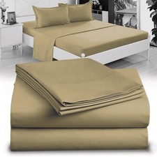Twin XL 100 Microfiber Double Brushed Sheet Set - Extra-Soft Wrinkle-Free - ...