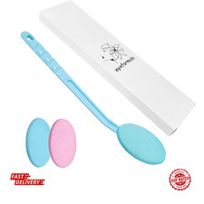 Easy Lotion Applicator for Back     Long Handle Cream Applicators Wand with 2...