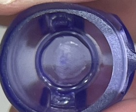 RARE DC Batman genuine LEGO Trans-Purple Satin Prototype Minifigure