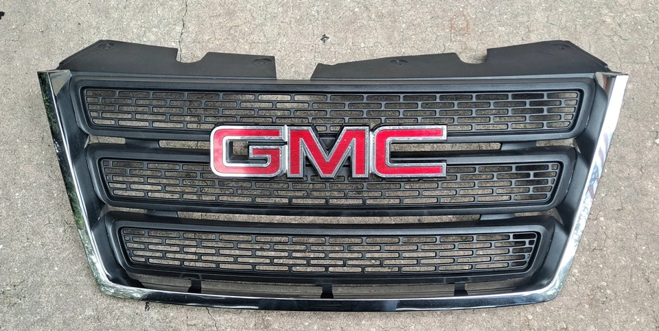 2010-2015 GMC Terrain Front Grille Chrome & Black 2011 2012 2013 (B) Foto 3 de 4