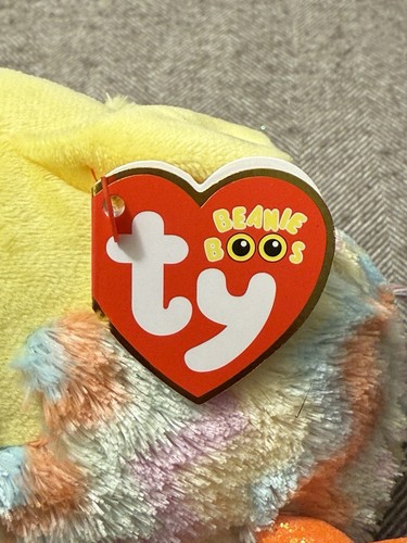Ty Beanie Boos Corwin the Chick 6" Plush Toy (2022 Easter) - Picture 8 of 13
