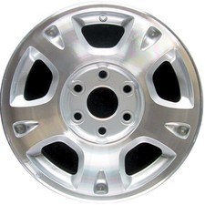 Chevrolet Avalanche 1500 17 2001-2006 9593874 Oem Machined Wheel Rim Oe 5130 Chevrolet Avalanche 1500 17 2001-2006 9593874 Oem Machined Wheel Rim Oe 5130