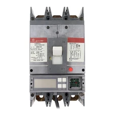 GE SGPB36CC0400 DIGITAL CIRCUIT BREAKER, 3-POLE, 400-AMP, 600-VAC