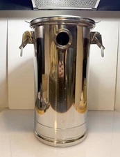 3 Gal Hop Back, Yeast Brink *STOUT TANKS* Pressure Lid- 304 SS- XLNT Condition!