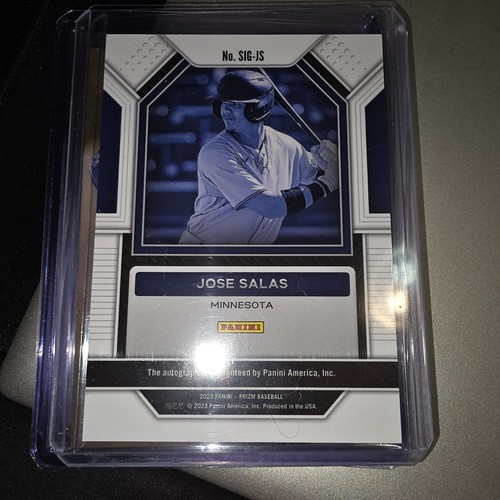 Béisbol Panini Prizm 2023 #sig-js José Salas radiocontrol automático - Minnesota Twins - Imagen 2 de 4