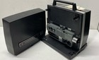 Gaf Black Dual Super 8mm Zoom Automatic Quartz Lamp Home Movie Projector