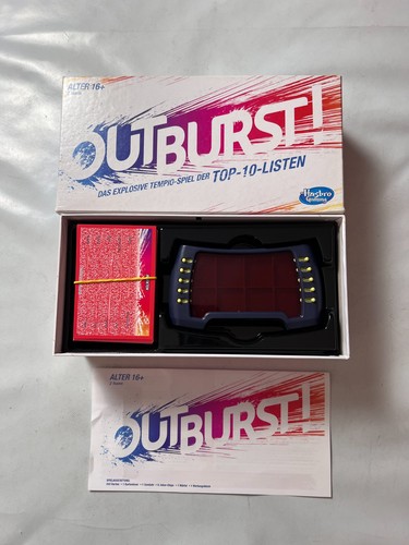 Brettspiel - Outburst das explosive Tempo Spiel - 2016 Hasbro-Vollständig - Bild 2 von 10