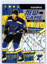 Jake Neighbours 2024-25 Upper Deck Synergy NG-8 New Game
