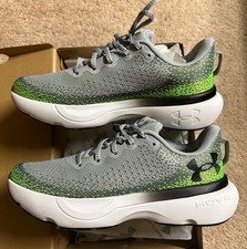 Under Armour UA Infinite HOVR Para hombres Zapatos para Correr Tenis para Correr talla 9 Gris NUEVO