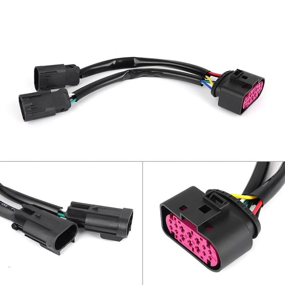 Arnés de conversión para Dodge Ram 1500 2500 3500 09-18 a faros proyectores EE. UU. Foto 3 de 4