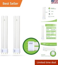 2Pack 18W Replacement for OttLite T18330 T186C0 T40112 Fluorescent Light Bulb...