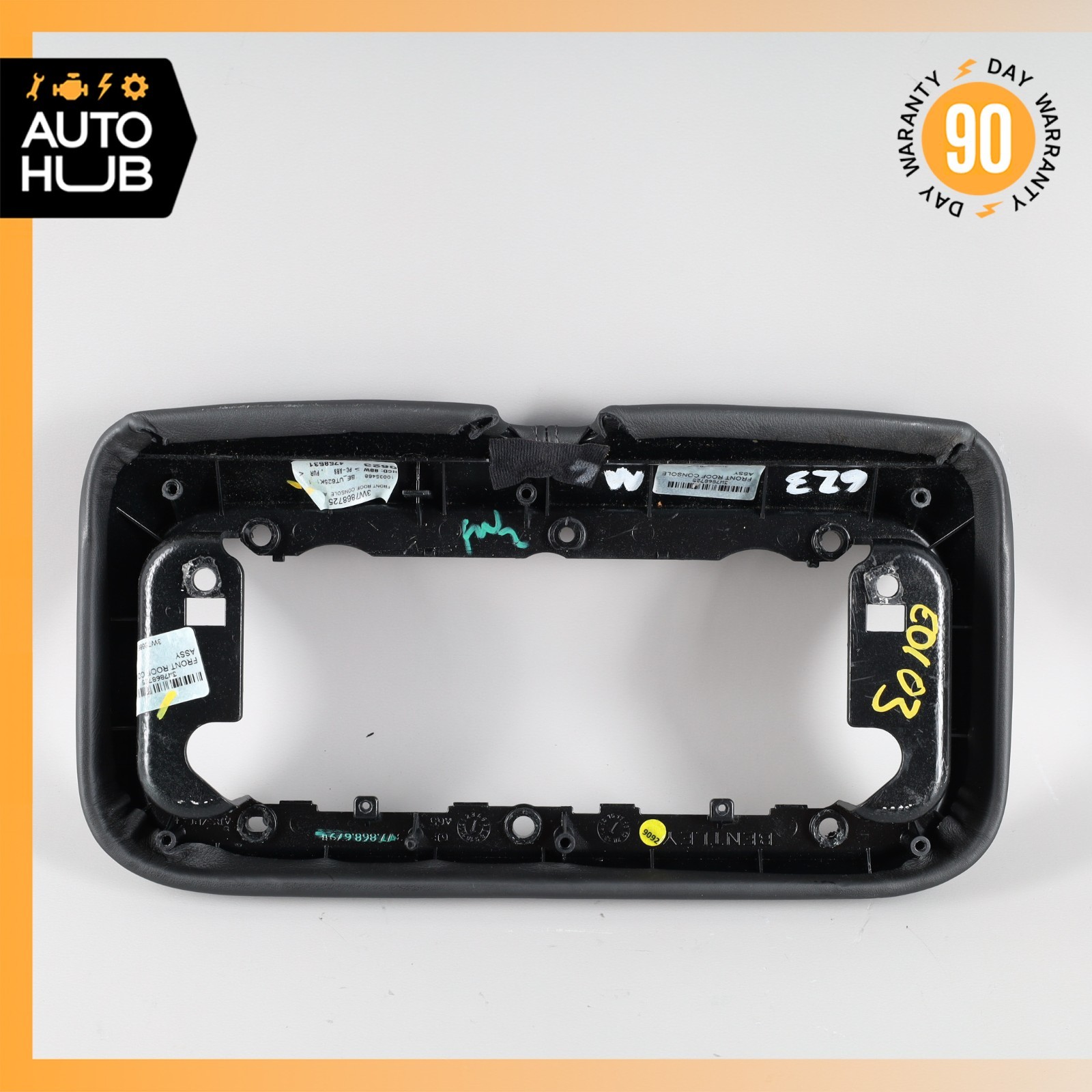 07-18 Bentley Continental GTC Overhead Dome Light Surround Trim OEM 32k