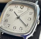 Vintage 1985 Timex Q | Ref. 58553 13585 | Cushion Case Quartz Good Runner