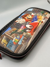 Nintendo Switch Super Mario Odyssey Deluxe Travel Case Hard Shell Carry Bag