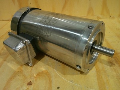 LEESON G191542.40 3HP 3455RPM STAINLESS WASHGUARD ELECTRIC MOTOR